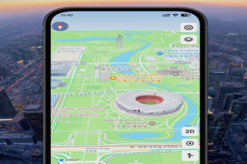 Amap Releases China’s First Map in English