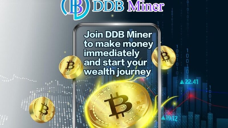 Harness the power of cryptocurrency to maximize financial growth, DDB Miner (for anyone) makes $57,000 a day