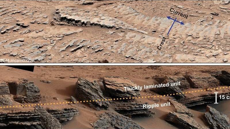 NASA Rover Finds Evidence of Liquid Water ‘Ripples’ on Mars Rock