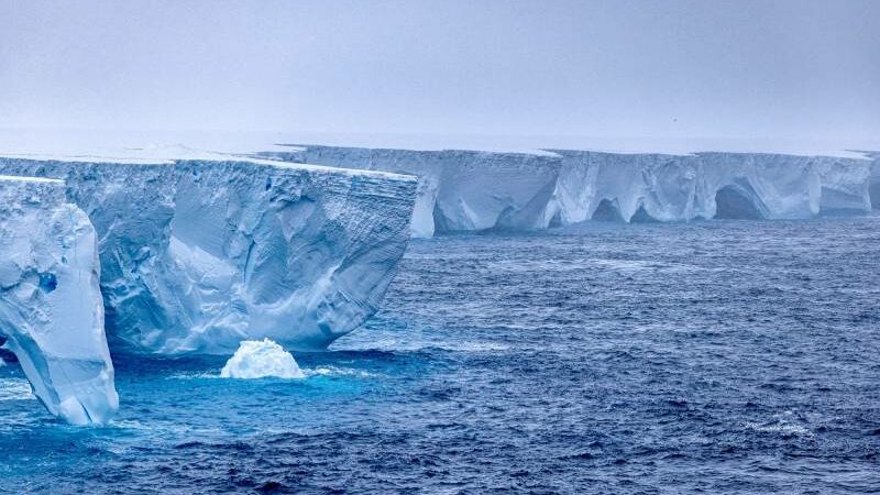 Largest Iceberg in the World Runs Aground Off South Georgia