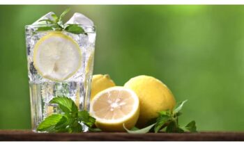 Lemon Water With Black Salt