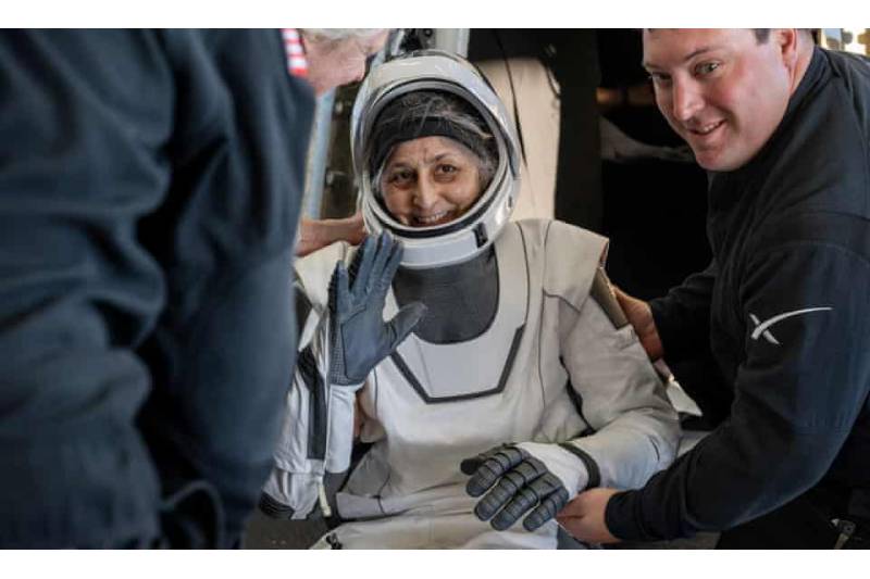 NASA Astronauts Return From an Unexpected 9 Month Space Mission