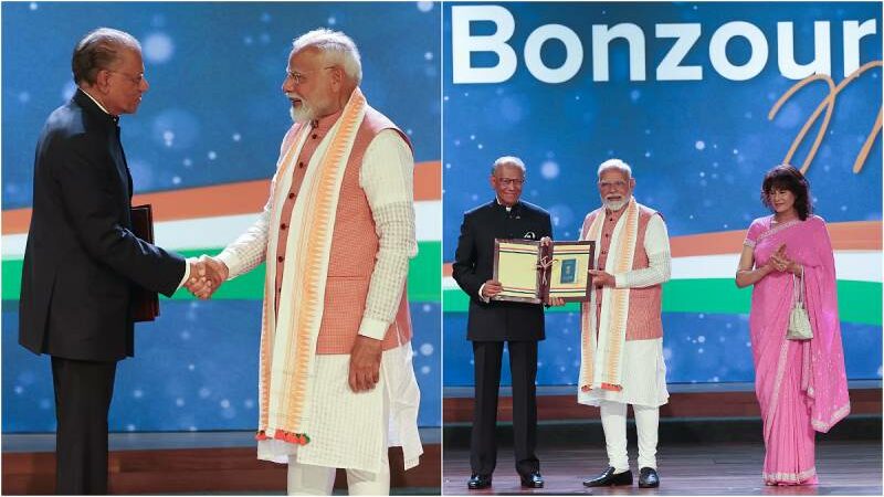 PM Modi is the First Indian to be Awarded the Mauritius Highest Honor