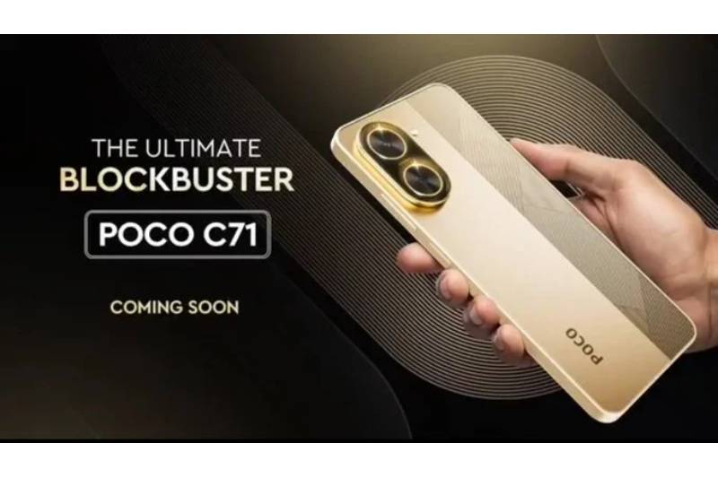 POCO C71 with 5,200mAh Battery and a 120Hz Display, will Launch in India on April 4
