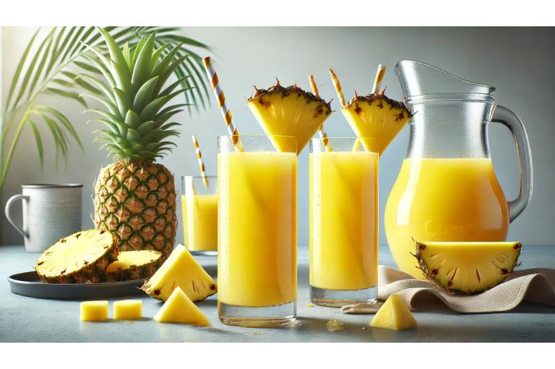 5 Health Benefits of Drinking Pineapple Juice