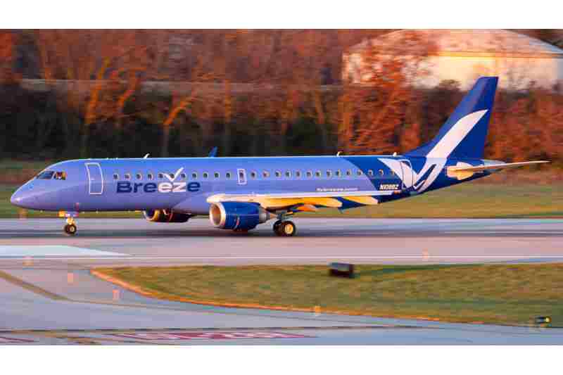 Breeze Airways Adds New Destinations From Daytona International Airport