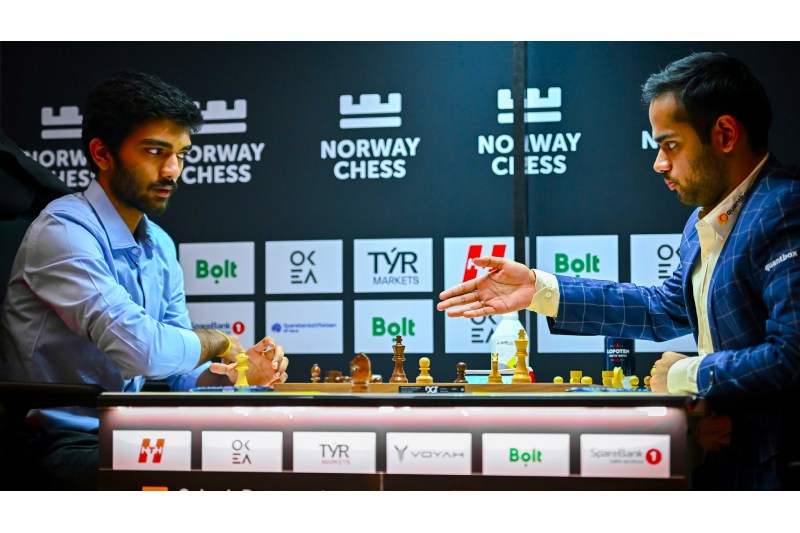 Norway Chess 2025: Gukesh Defeats Arjun Erigaisi in his First Classical Match