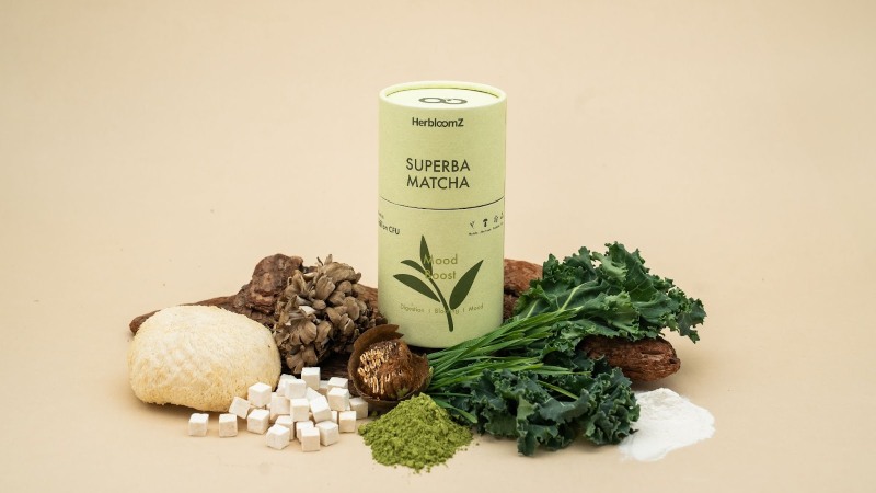 HerbloomZ Launches SUPERBA MATCHA – A Probiotic Matcha Product Targeting Daily Stress Routines