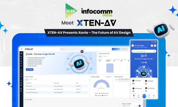 InfoComm India 2025 Set for First Look at XTEN-AVs XAVIA – AI That Talks AV Professionals Language