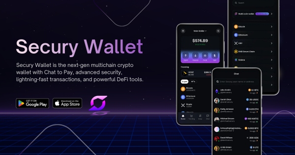 Secury Wallet Unveils Next-Generation Multichain Crypto Wallet With Chat to Pay, Join $SEC Token Presale