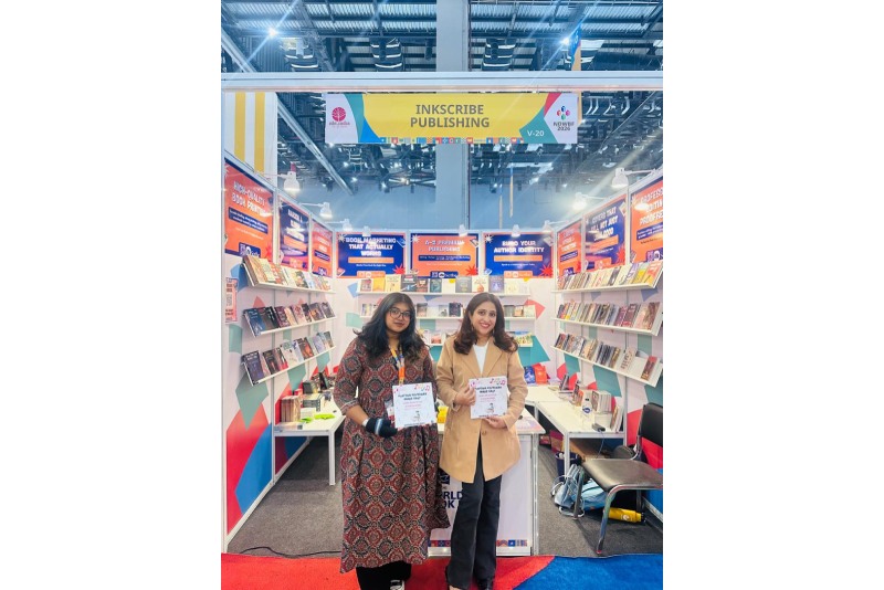Author Vanshika Verma Khare Promotes Her Fourth Book at New Delhi World Book Fair 2026