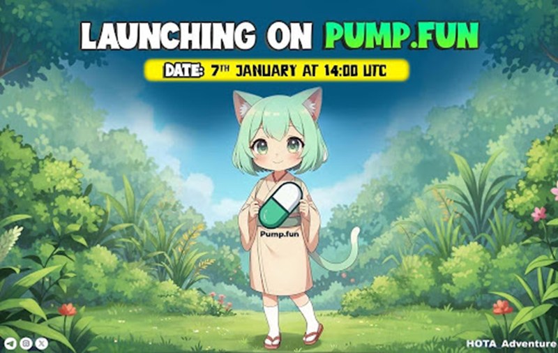 Hotako ($HOTA) — The Meme Coin Breaking the Pump & Dump Cycle with Real Vision and Long-Term Strategy— Launching on Pump.fun 7th January at 14:00 UTC