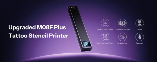 Phomemo Highlights the M08F Plus Wireless Tattoo Stencil Printer for Spring 2026 Equipment Selection