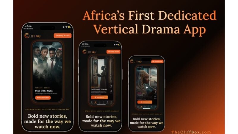 Africa’s First Dedicated Vertical Short-Drama App CliffBox Debuts with Original Thriller