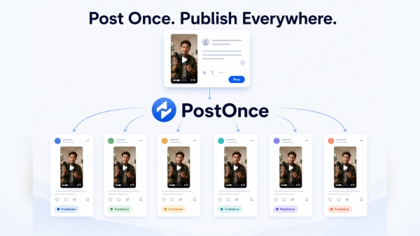 PostOnce Launches Crossposting Tool to Help Creators Automatically Post Once and Publish Everywhere