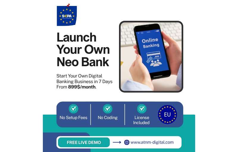 ATNM Digital Expands EBank White Label Neo Banking Platform With Operator Services