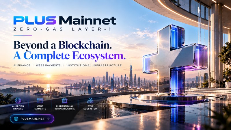 From Zero Gas to AI-Powered Finance: Why PLUS Mainnet’s Presale Is Becoming One of the More Closely Watched Web3 Launches